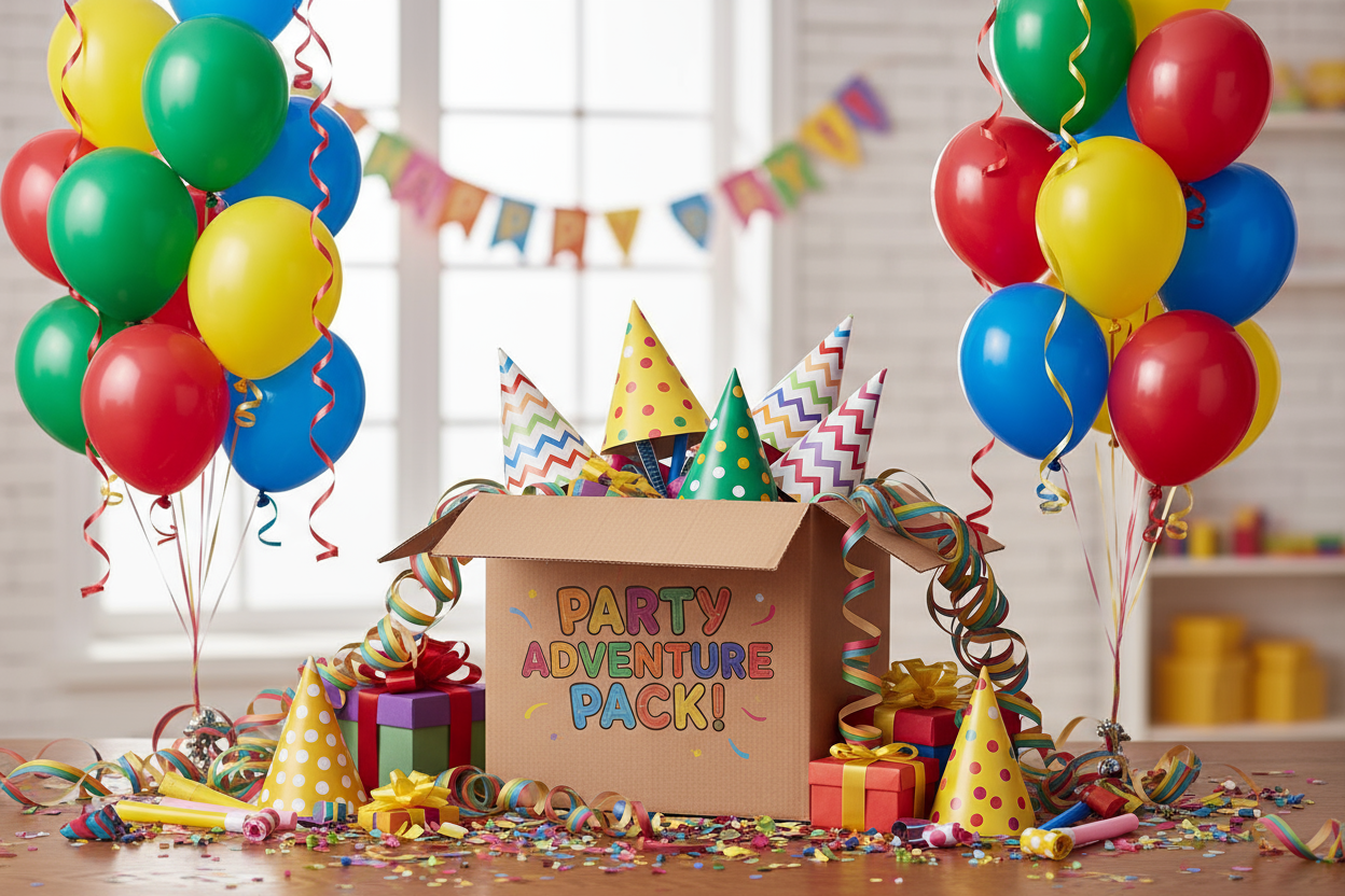 Generate a picture for the Kids party pack